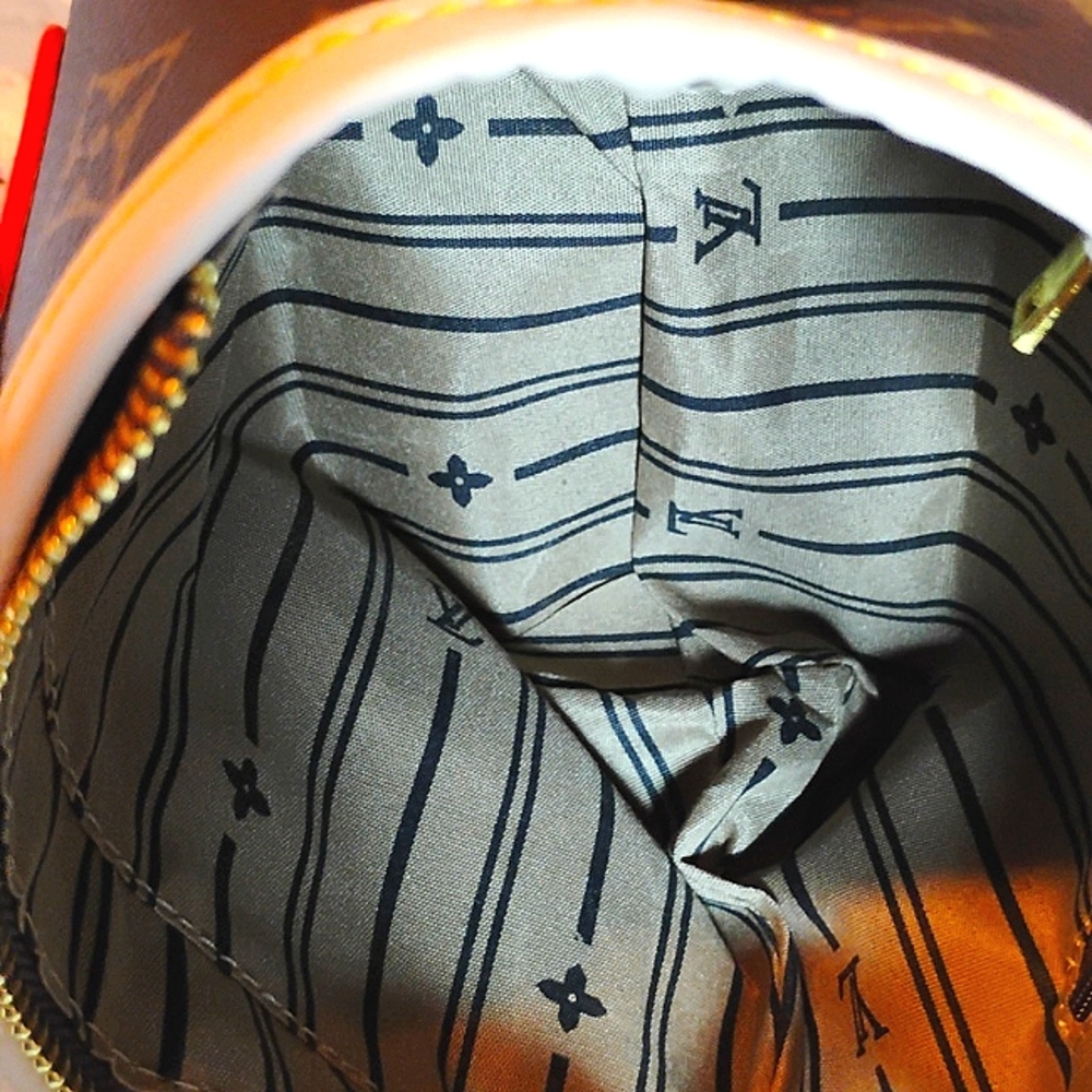 Inspired Monogram Crossbody Bag with Adjustable Strap - Picture 5 of 6